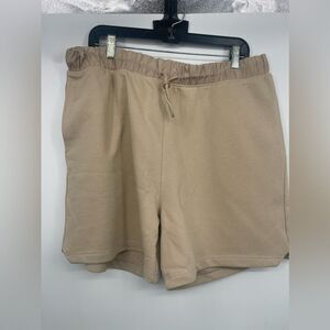 Forever‎ 21 men's tan size 2XL sweat shorts